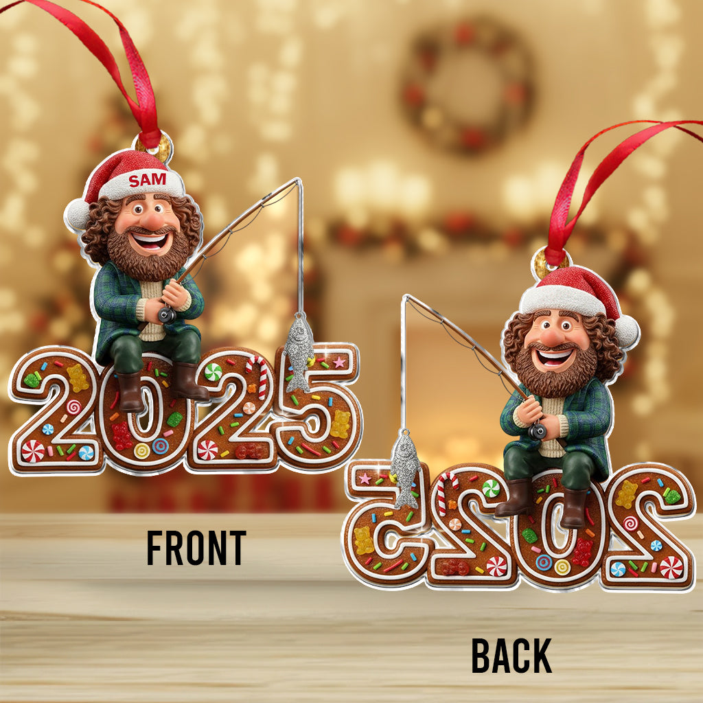 Geschenk für Angler-Maskottchen – Personalisierter Angelschmuck