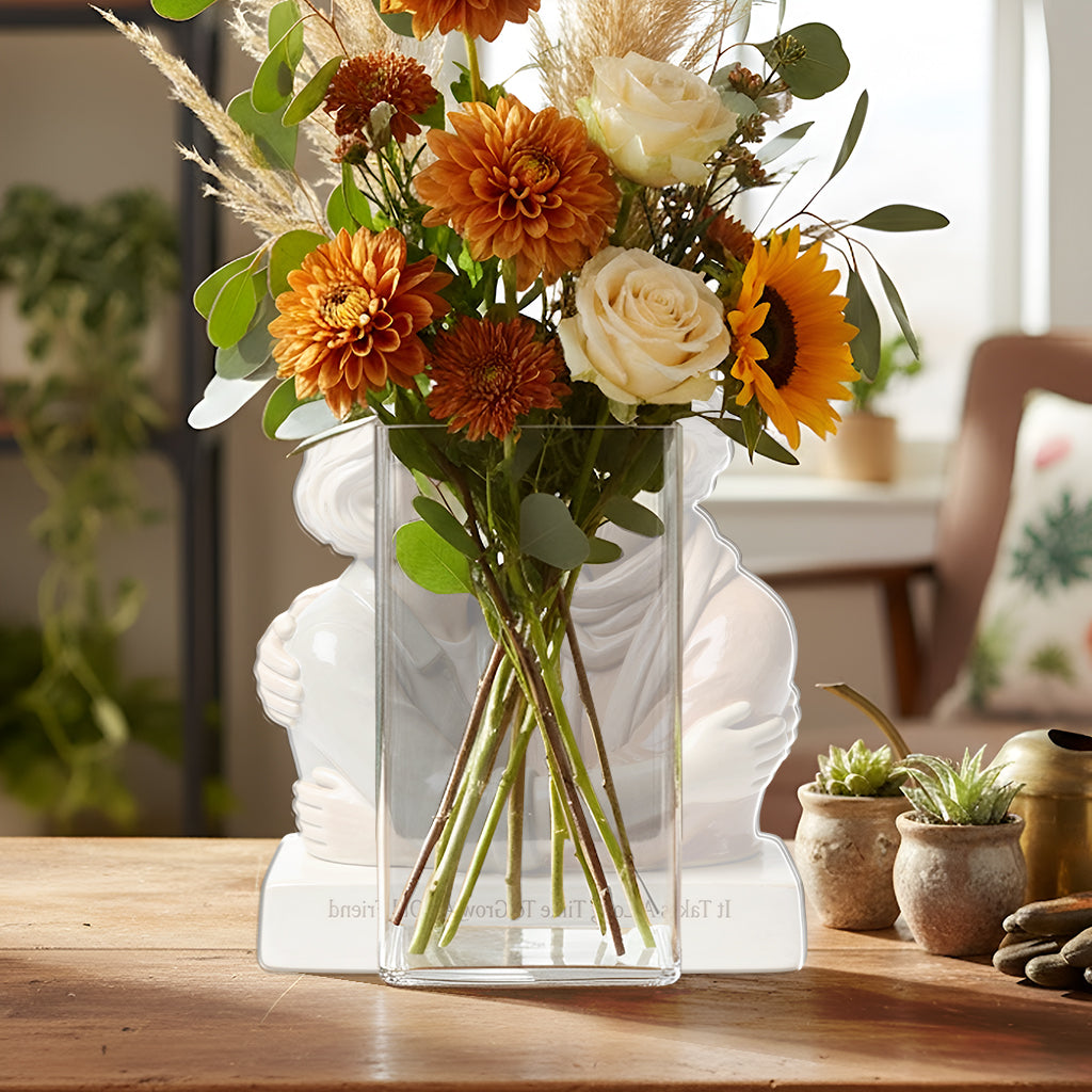 Grow An Old Friend - Personalized Bestie Acrylic Pot