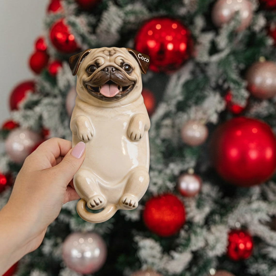 Snuggle Buddy Soap Holder - Personalized Dog Catch-All Tray