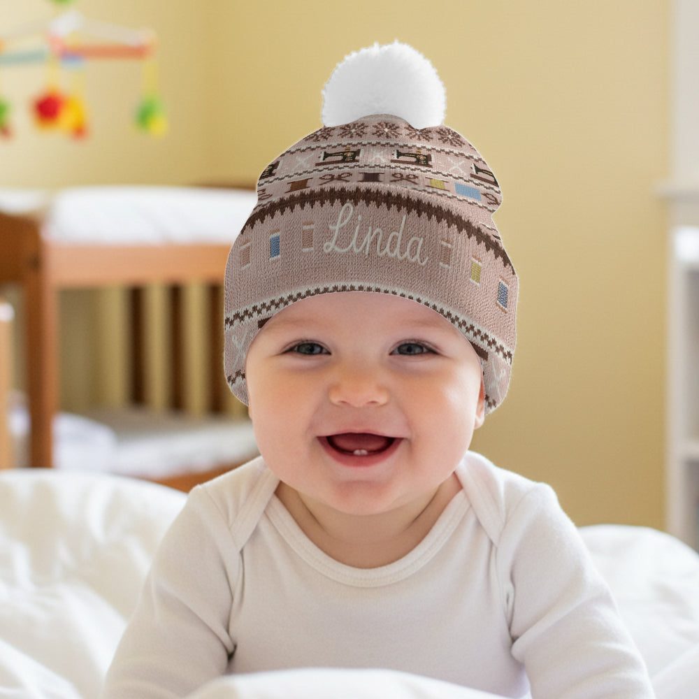 Nähmaschine & Garnrolle – Personalisierte Nähmütze