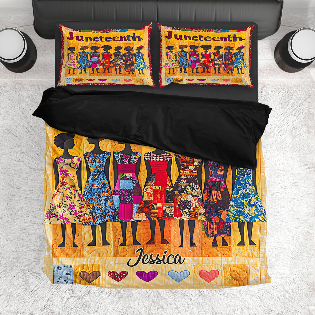 Sie mögen uns nicht – Personalisierte Bettwäsche zum Juneteenth-Gedenktag