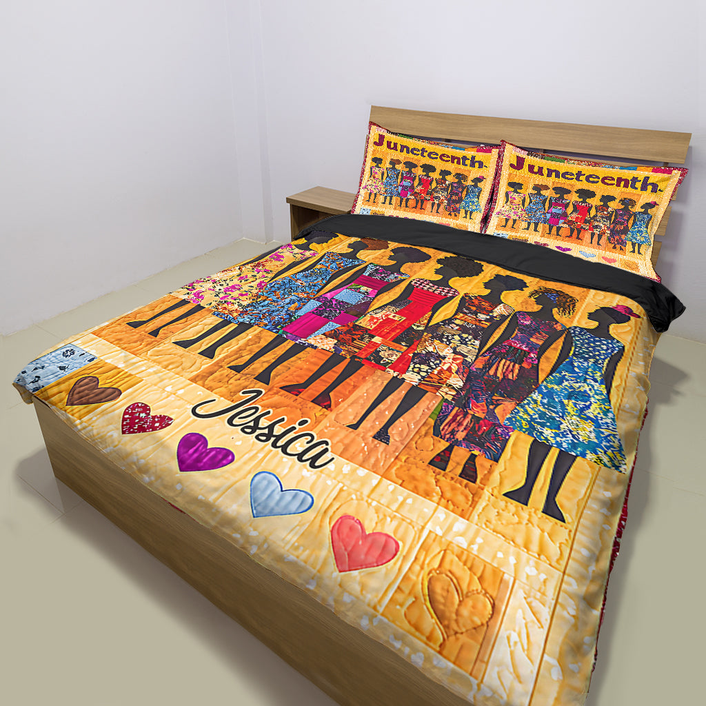Sie mögen uns nicht – Personalisierte Bettwäsche zum Juneteenth-Gedenktag