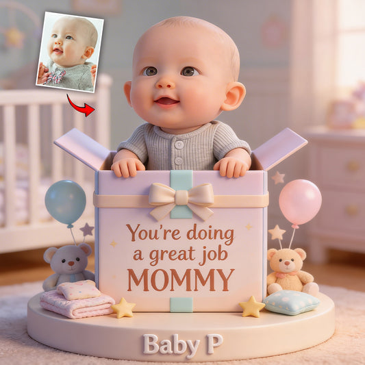 You're Doing A Great Job - Personalized Mother Custom Shaped Acrylic Plaque