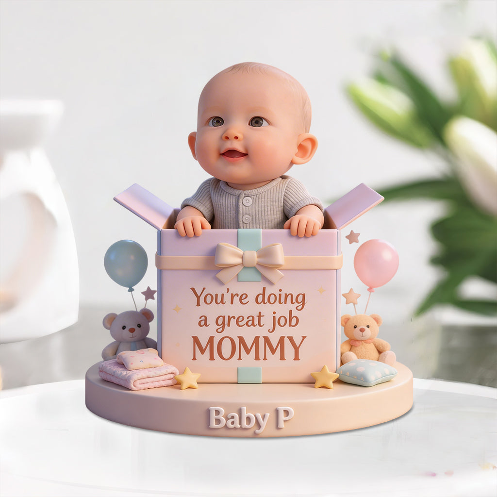 You're Doing A Great Job - Personalized Mother Custom Shaped Acrylic Plaque