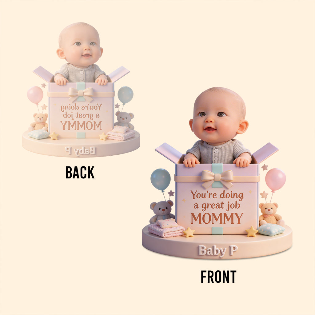 You're Doing A Great Job - Personalized Mother Custom Shaped Acrylic Plaque