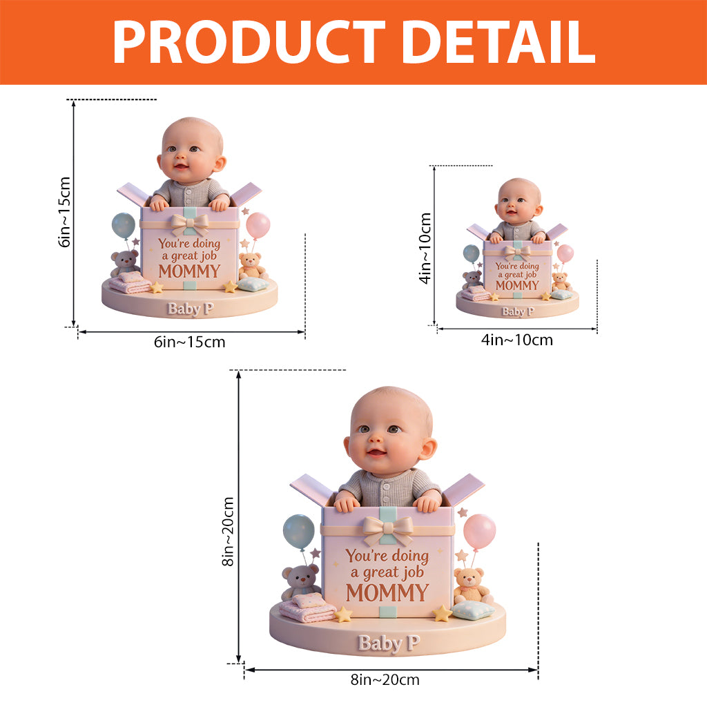 You're Doing A Great Job - Personalized Mother Custom Shaped Acrylic Plaque