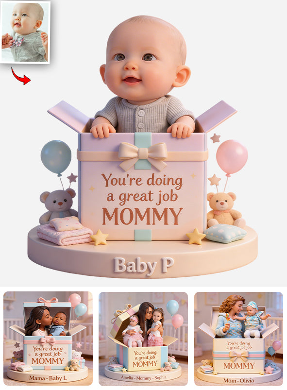 You're Doing A Great Job - Personalized Mother Custom Shaped Acrylic Plaque