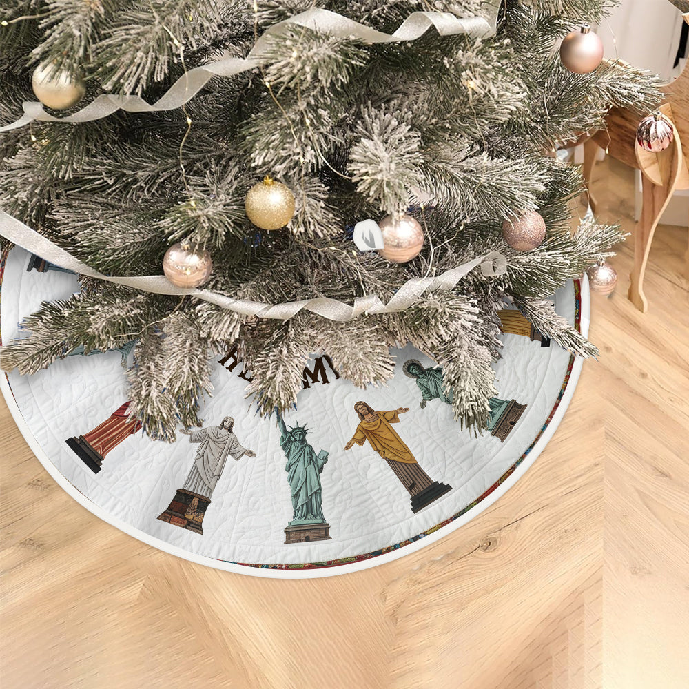 Believer - Personalized Christian Tree Skirt