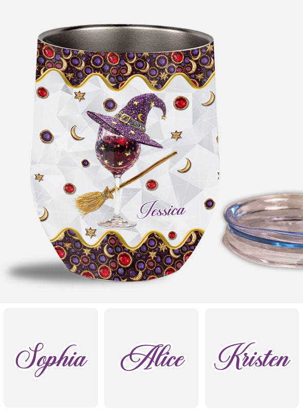 Wine Witch - Personalized Witch Wine Tumbler