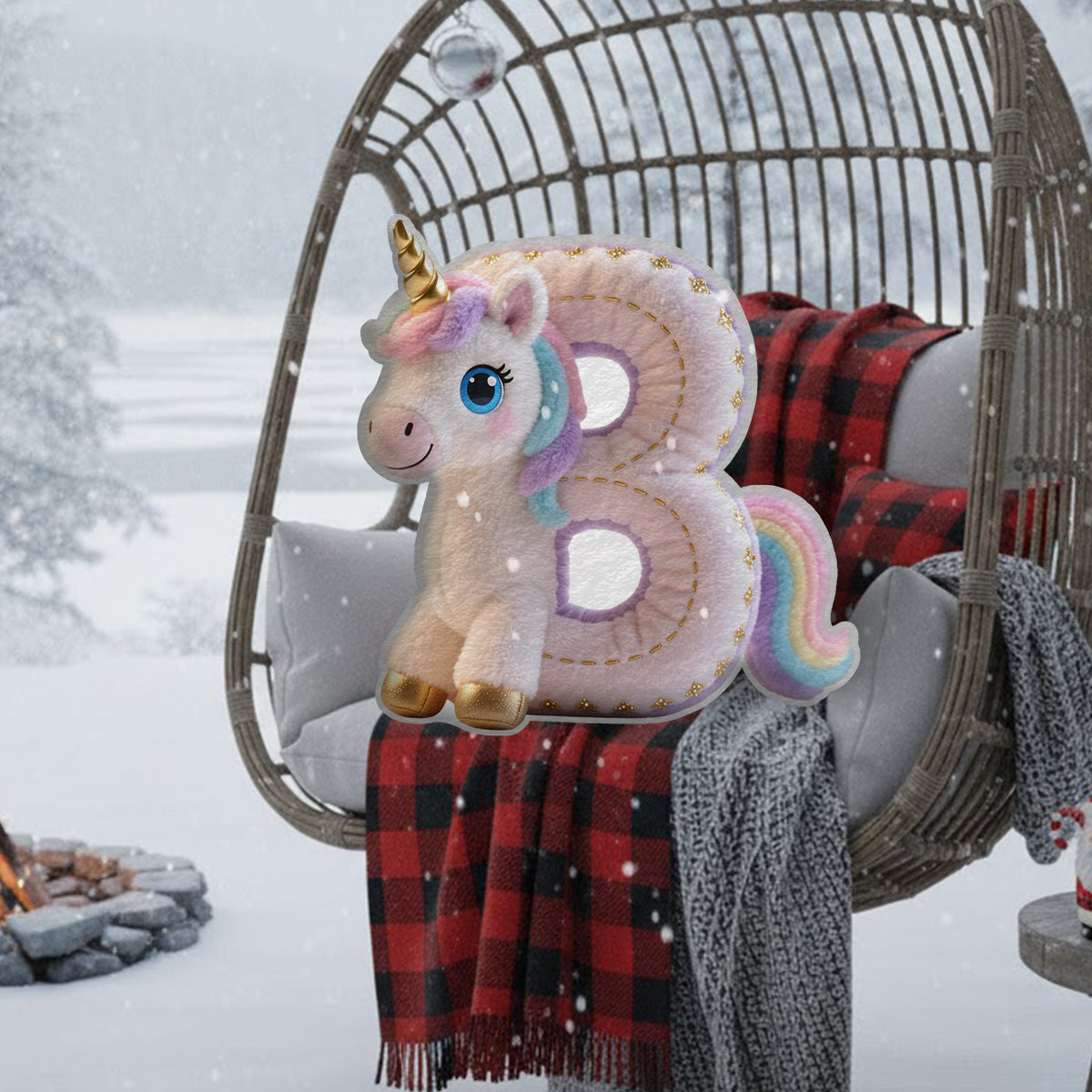 Das perfekte Geschenk für Kinder – personalisiertes Kissen in Kinderform aus Kunstfell