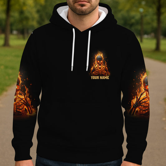 Mein Give AF ist kaputt - Personalisiertes Totenkopf-Shirt