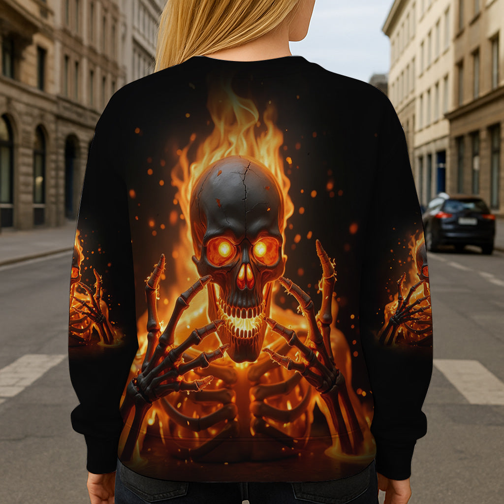 Mein Give AF ist kaputt - Personalisiertes Totenkopf-Shirt