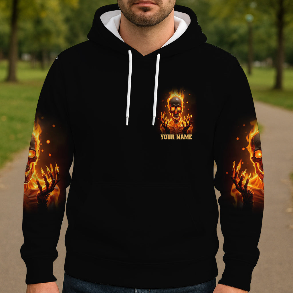 Mein Give AF ist kaputt - Personalisiertes Totenkopf-Shirt