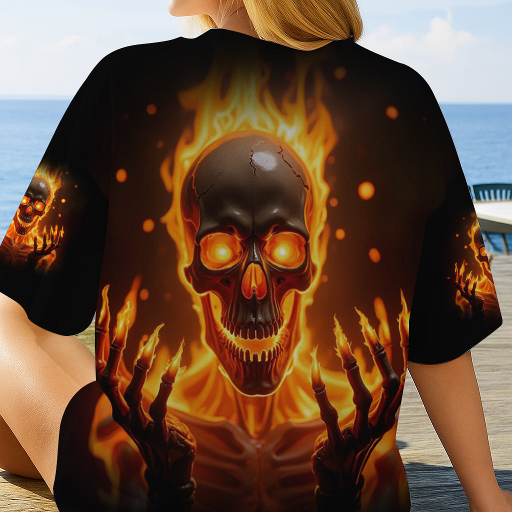 Mein Give AF ist kaputt - Personalisiertes Totenkopf-Shirt