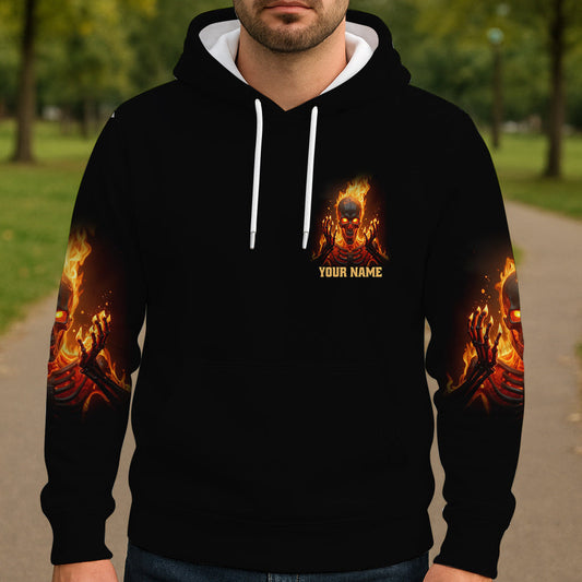 Mein Give AF ist kaputt - Personalisiertes Totenkopf-Shirt