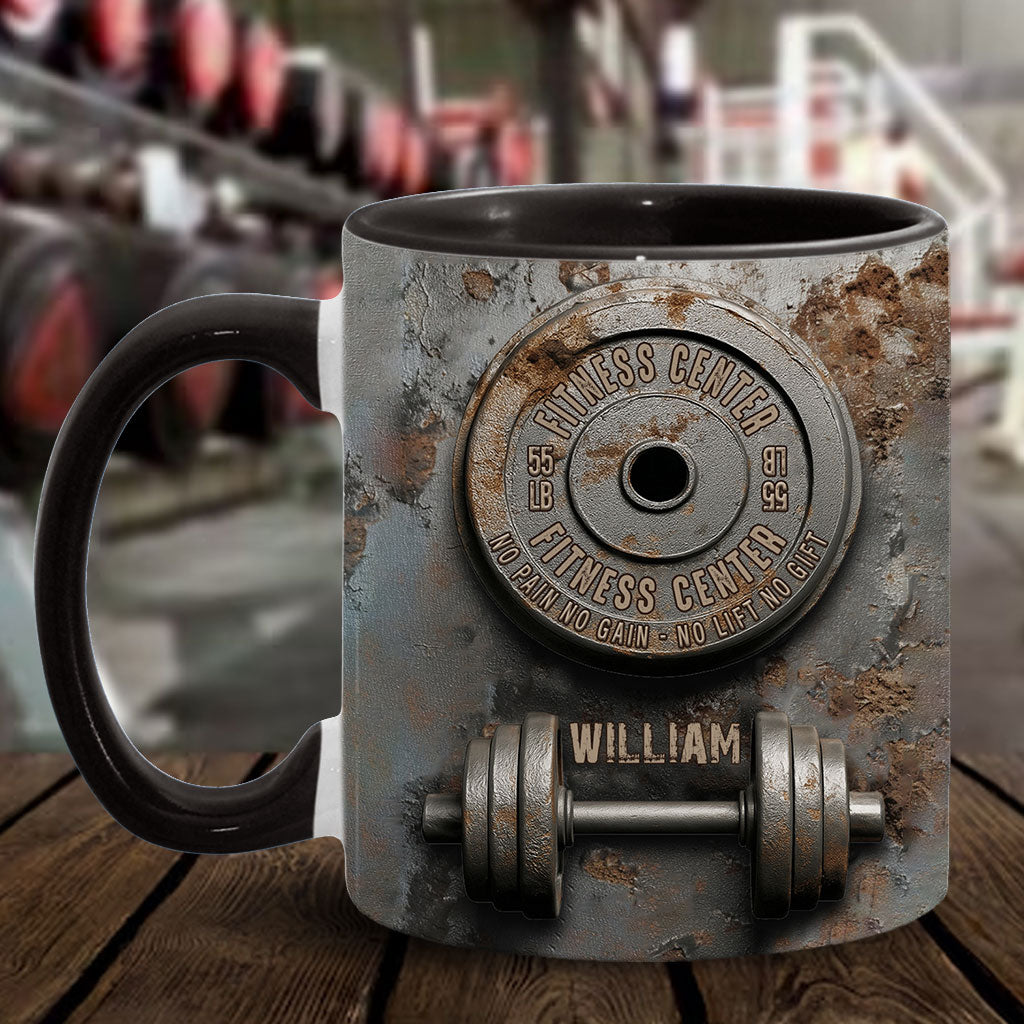 Ohne Fleiß kein Preis – Personalisierter Fitness-Akzentbecher