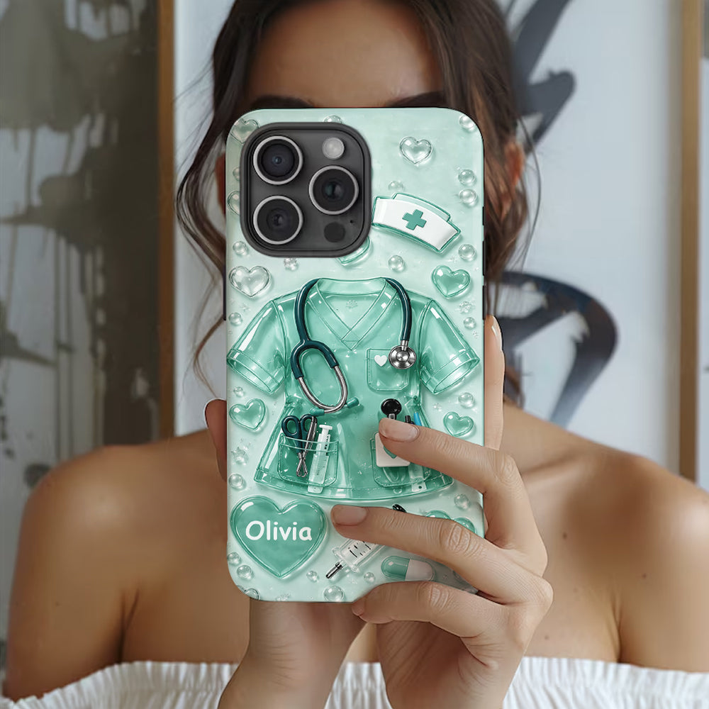 Nurse Life - Personalized Nurse Full Print Phone Case