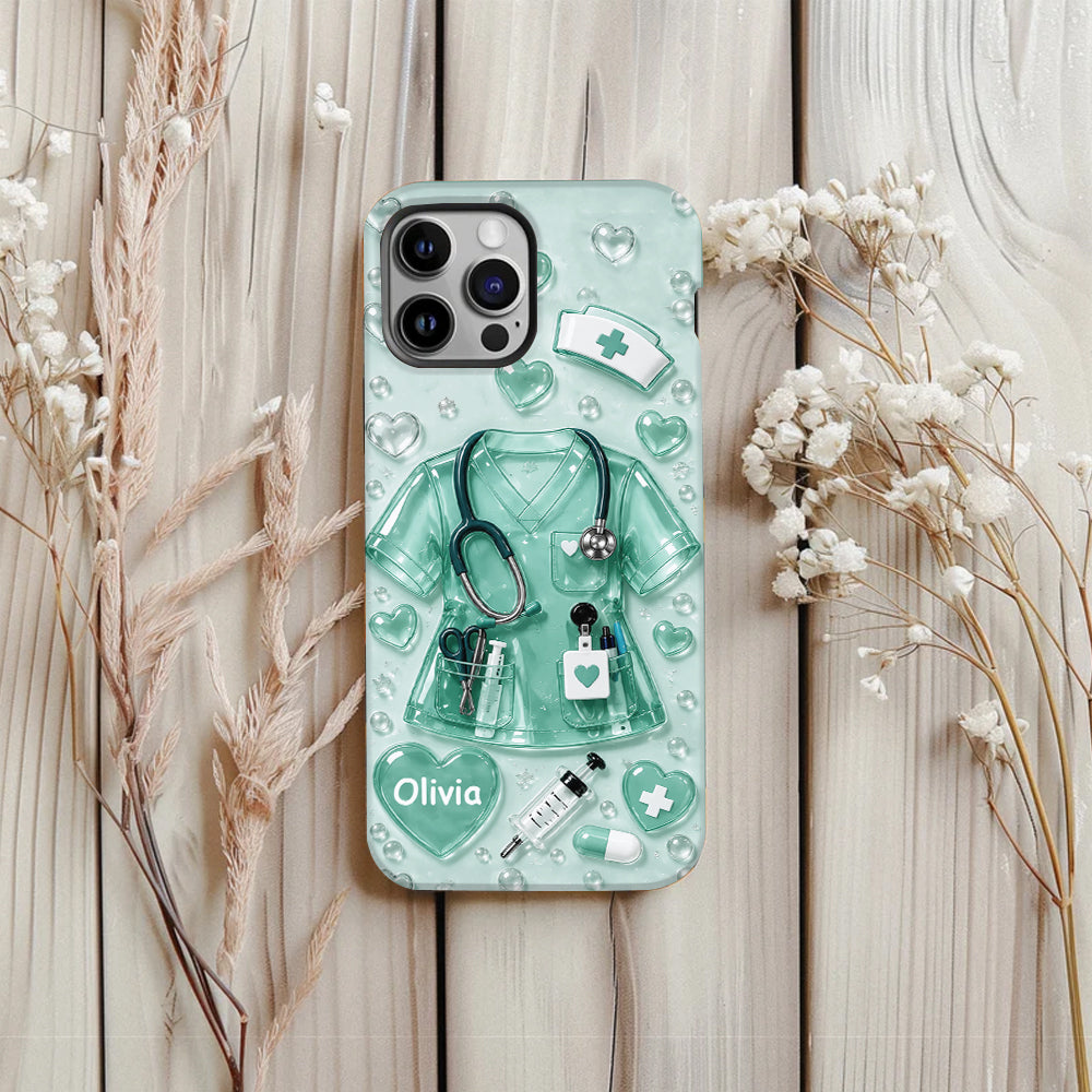 Nurse Life - Personalized Nurse Full Print Phone Case