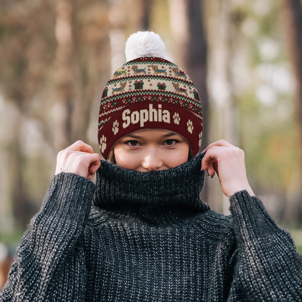 Niedlicher Hund – personalisierte Hundemütze