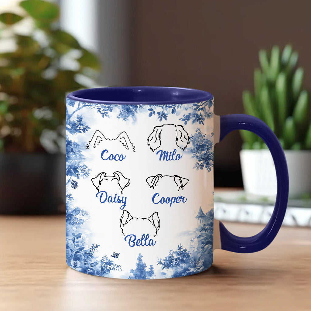 Just A Girl Who Loves Dogs - Personalized Dog Accent Mug