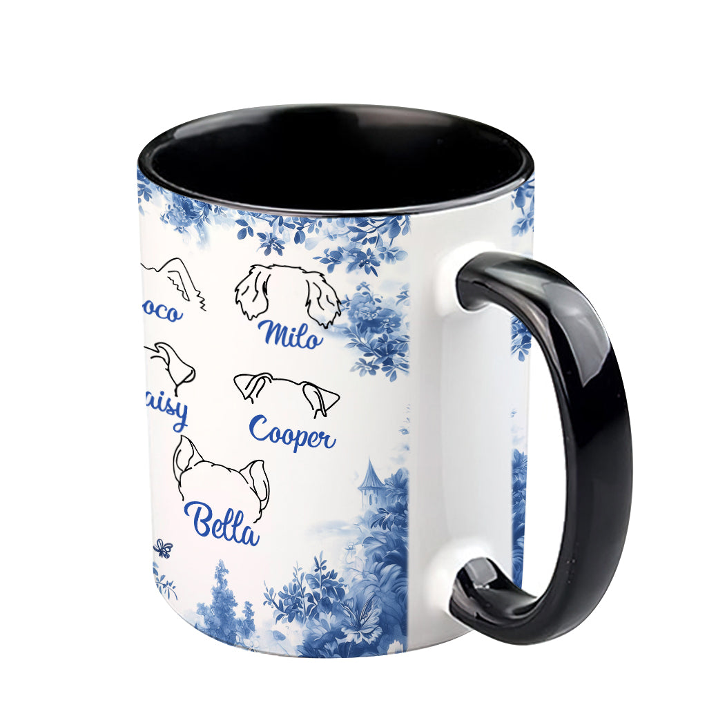 Just A Girl Who Loves Dogs - Personalized Dog Accent Mug