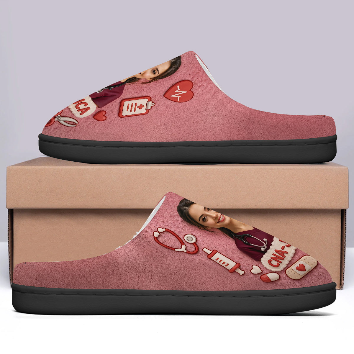 Nurse Life - Personalized Nurse Slippers