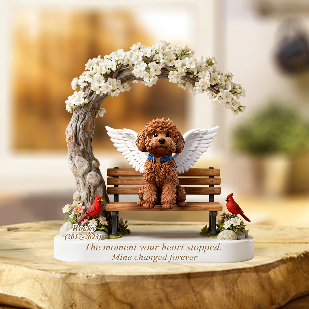 Mine Changed - Personalized Dog Custom Shaped Acrylic Plaque