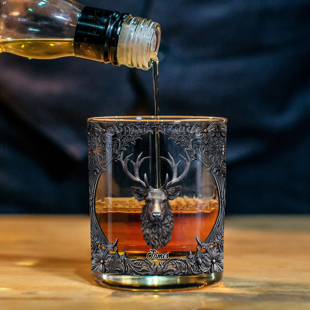 Liebe zur Jagd und zum Whisky – personalisiertes Whiskyglas für die Jagd