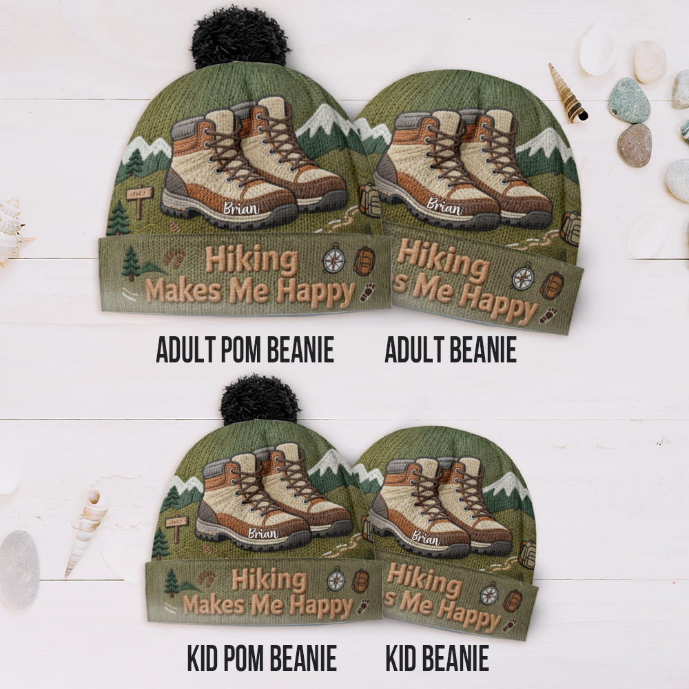 Wandern macht mich glücklich – personalisierte Wandermütze