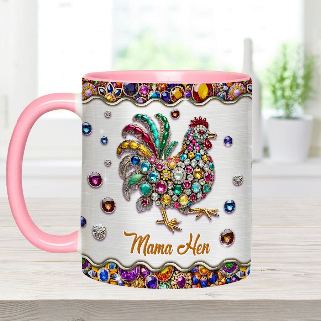 Mama Henne - Personalisierte Tasse mit Muttermotiv