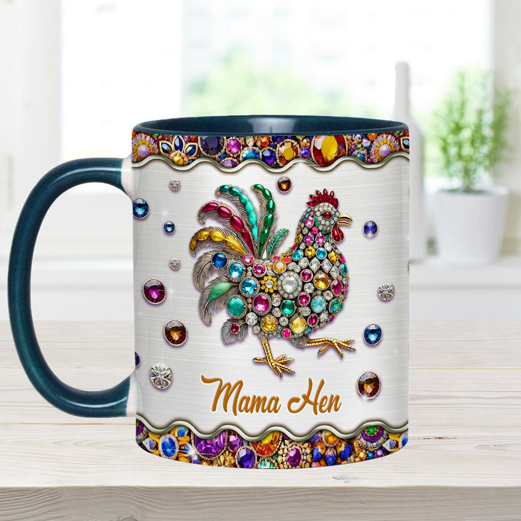 Mama Henne - Personalisierte Tasse mit Muttermotiv