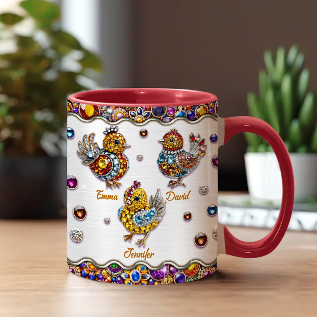 Mama Henne - Personalisierte Tasse mit Muttermotiv