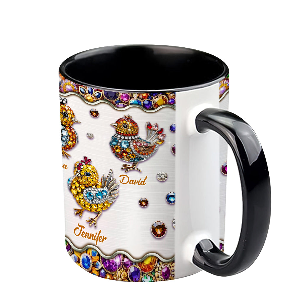 Mama Henne - Personalisierte Tasse mit Muttermotiv