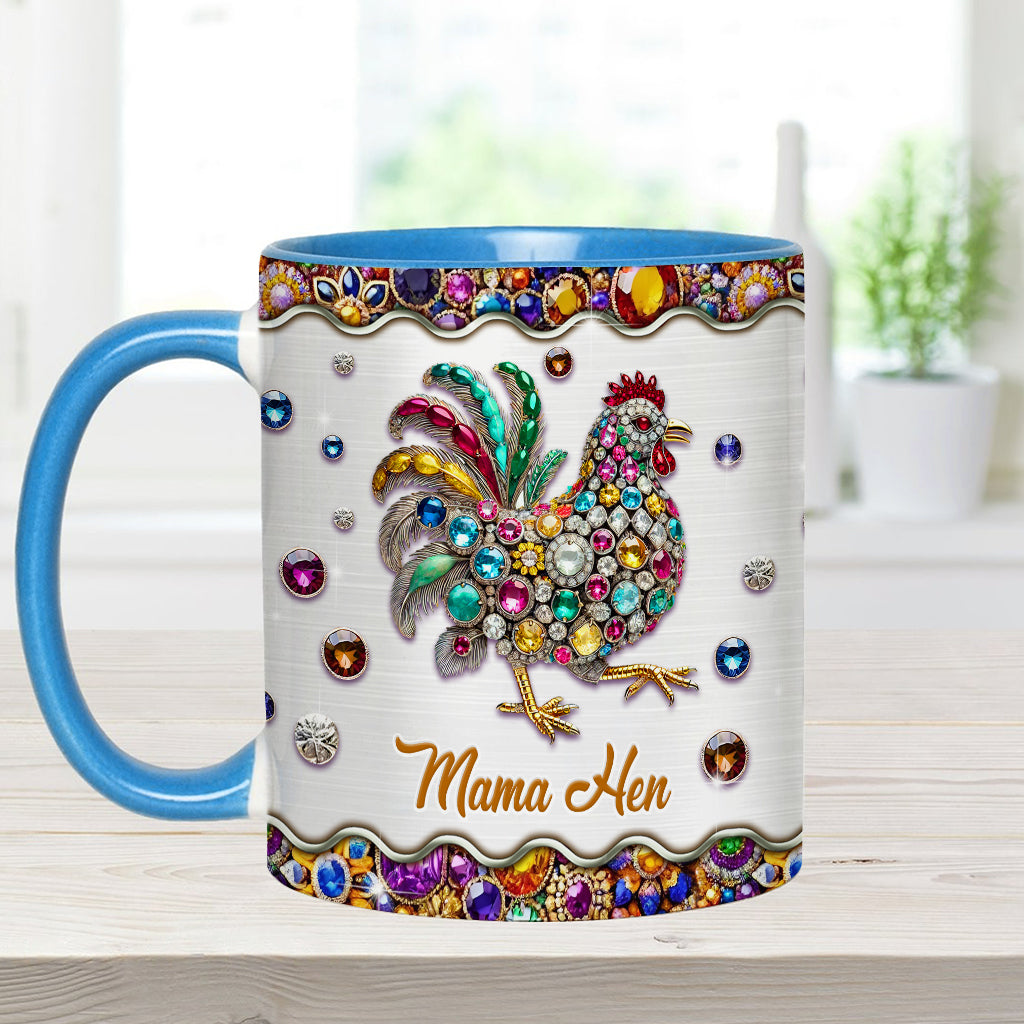 Mama Henne - Personalisierte Tasse mit Muttermotiv