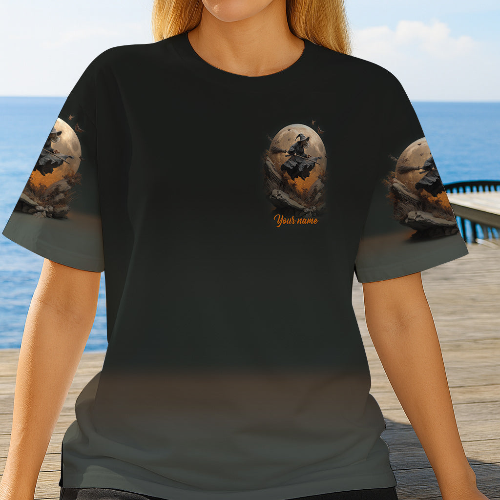 Starke Hexe – Personalisiertes Hexen-Shirt