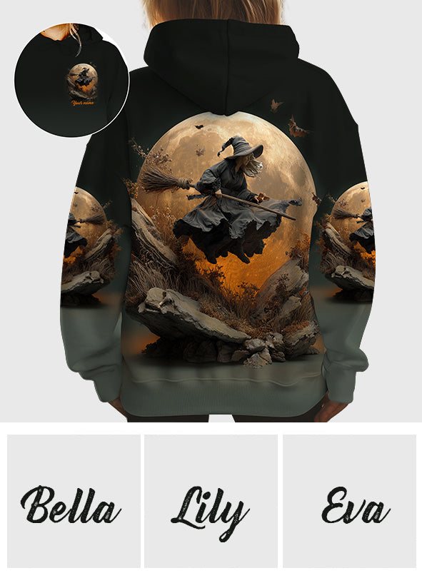 Starke Hexe – Personalisiertes Hexen-Shirt