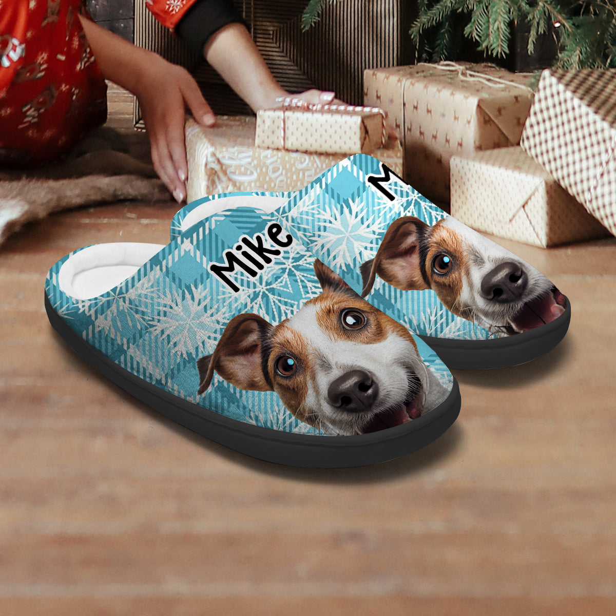 Custom Pet Photo Slippers - Personalized Dog Slippers
