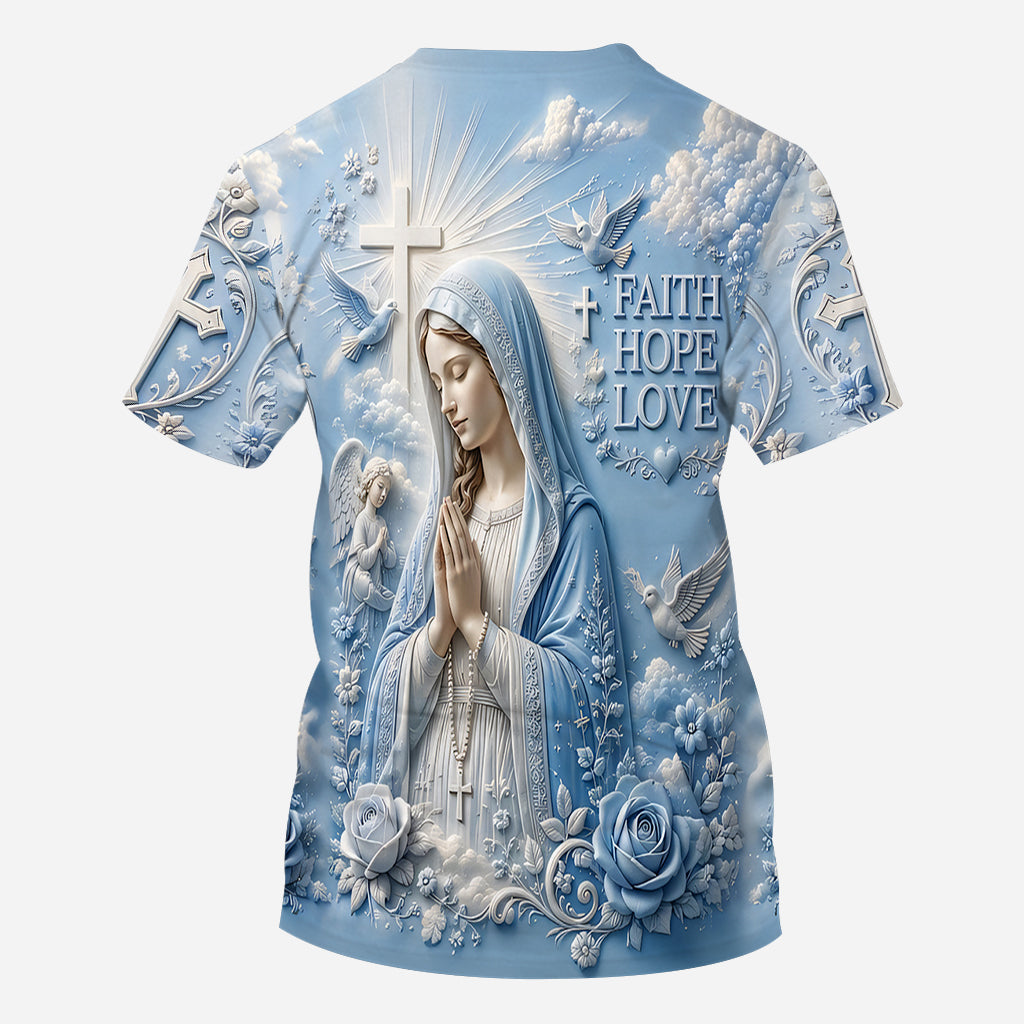 I Believe - Personalized Christian All Over Shirt