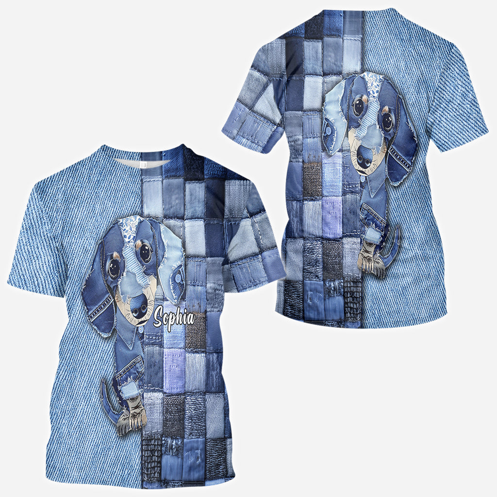 Liebe zum Hund – Personalisiertes T-Shirt mit Hundemotiv