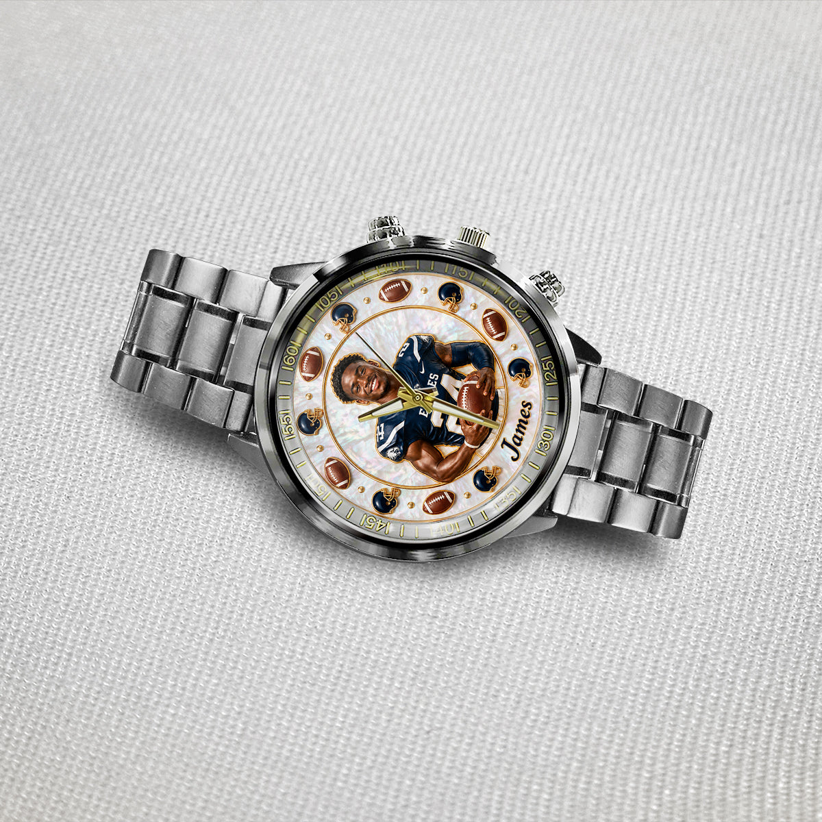 Game Day - Personalized Football Hand Watch