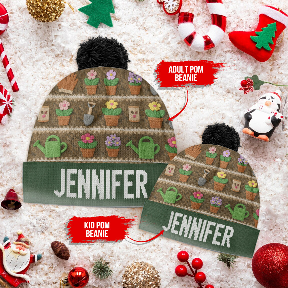 Gartenliebe – Personalisierte Gartenmütze