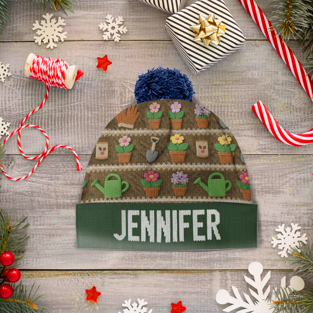 Gartenliebe – Personalisierte Gartenmütze