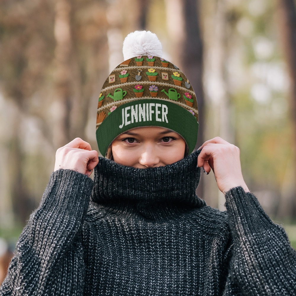 Gartenliebe – Personalisierte Gartenmütze