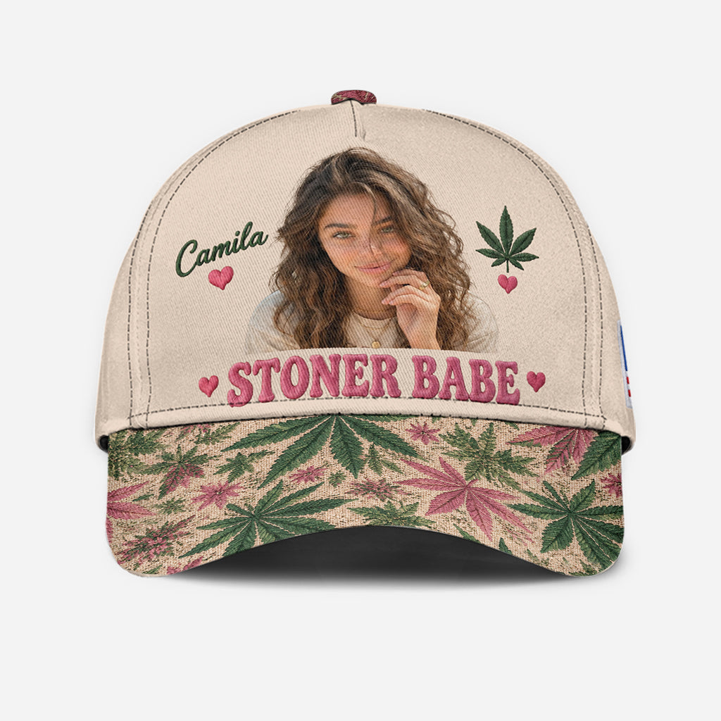 Stoner Babe - Personalized Weed Classic Cap