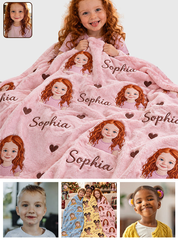Custom Any Photo - Personalized Kid Blanket