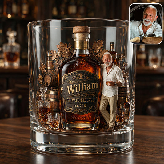 Liebe Whiskey, Bourbon - Personalisierbares Whisky Glas
