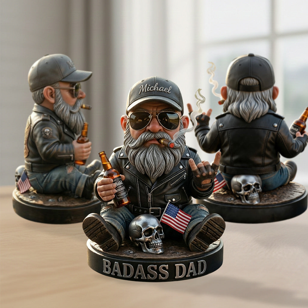 Cooler Papa - Personalisierte Premium 3D Figur