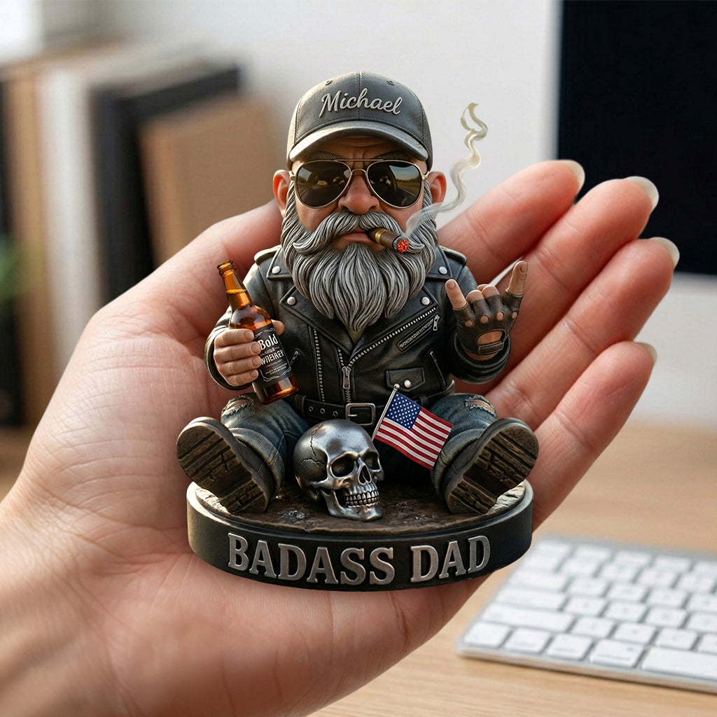 Cooler Papa - Personalisierte Premium 3D Figur