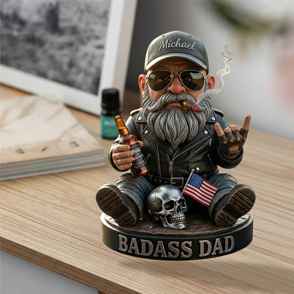 Cooler Papa - Personalisierte Premium 3D Figur
