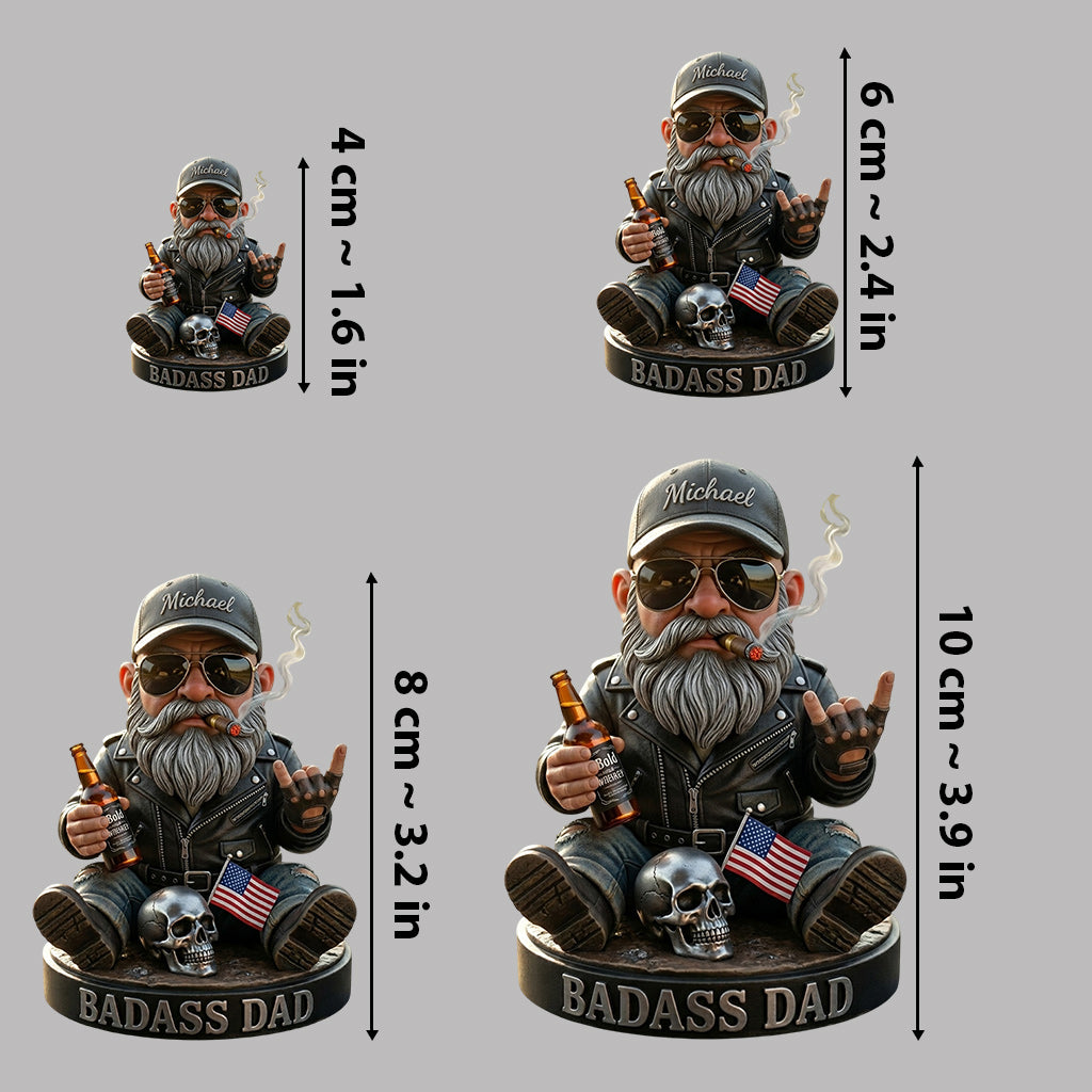 Cooler Papa - Personalisierte Premium 3D Figur